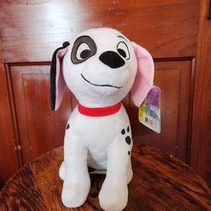 Disney Patch Dalmation Plush Stuffed Animal Dog 101 Dalmations Soft Puppy Toy